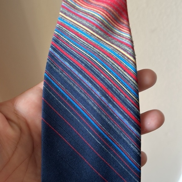 OXFORD SHOPS BY DAMON Striped Neck Tie - Picture 4 of 4